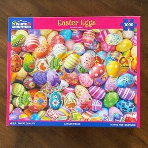 White Mountain • Easter Eggs • 1000 Piece Puzzle